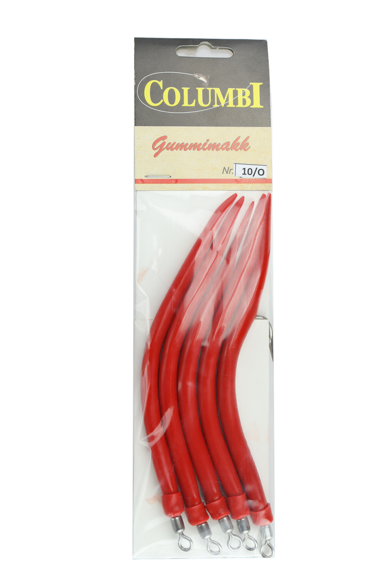 Columbi Gummimakk – 5pk – Rød