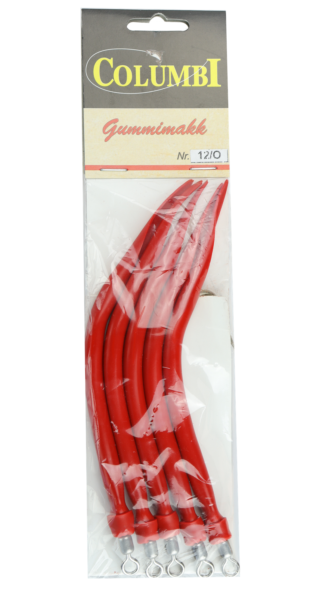 Columbi Gummimakk – 5pk – Rød 12 0