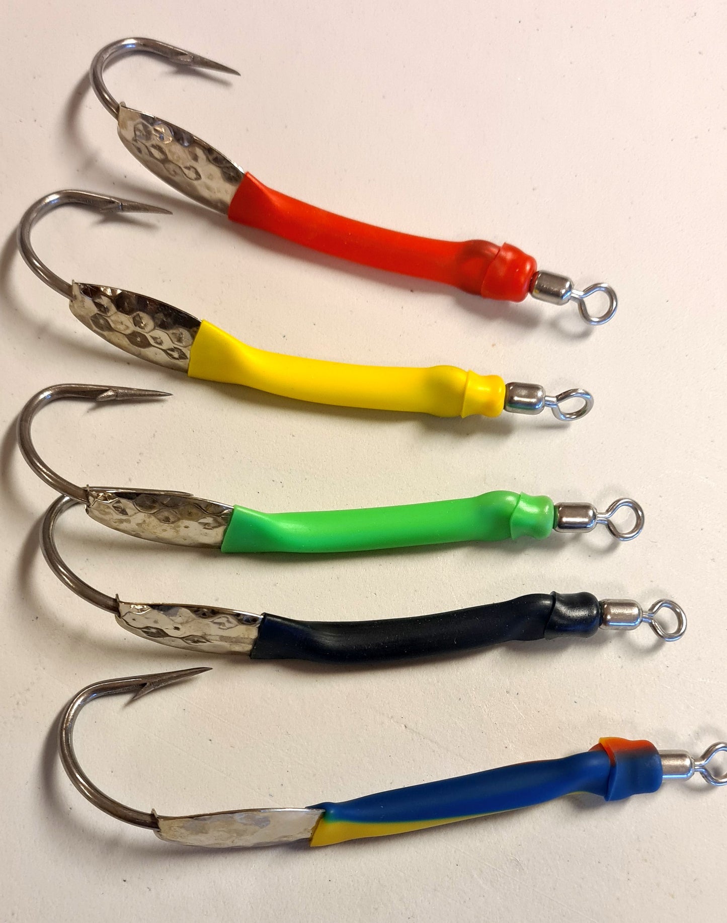 Faroe Sportfish Gummimakk m/plate – 5pk – Assortert – Seirykk