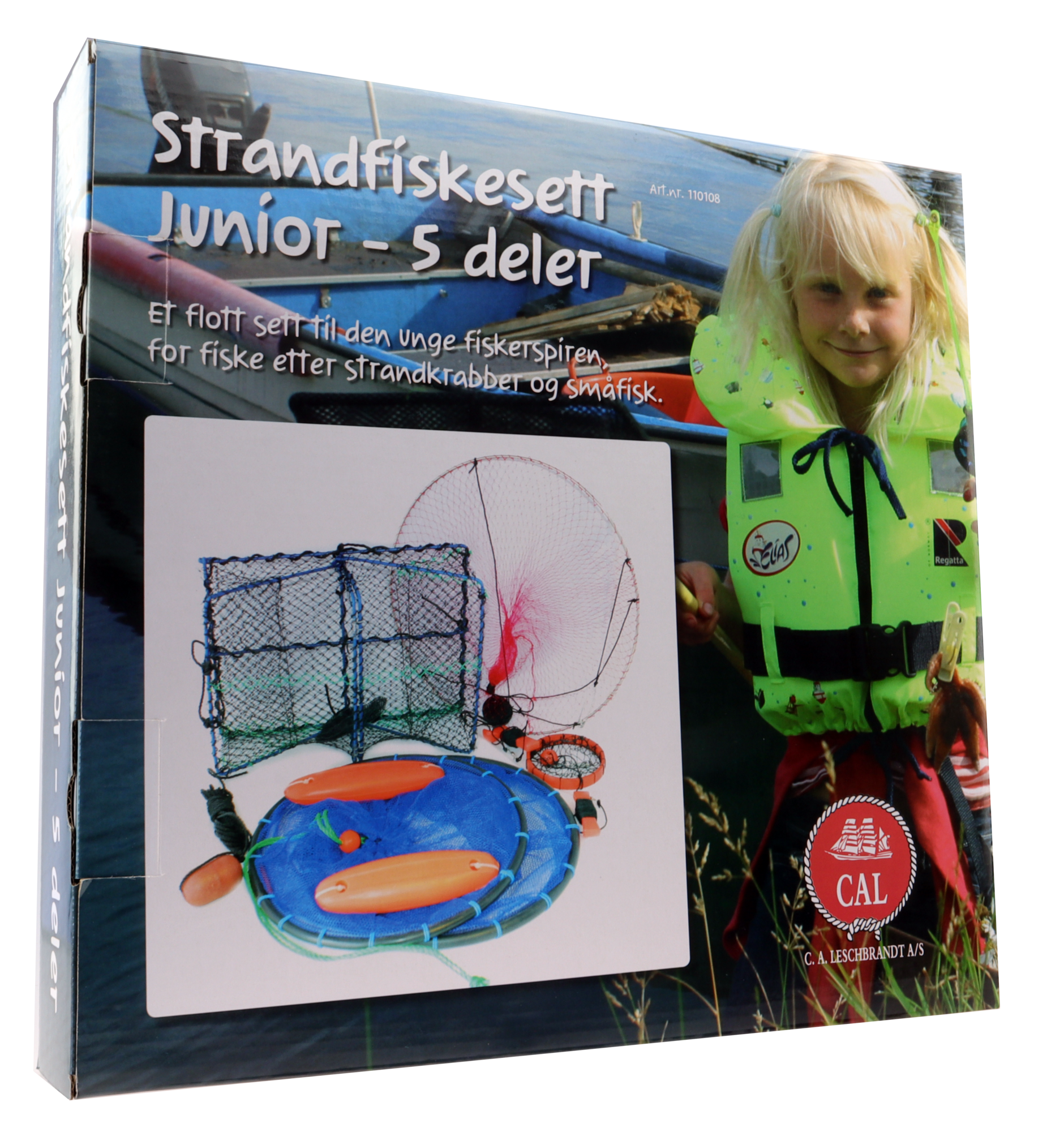 CAL Strandfiskesett junior - Sett - Barn