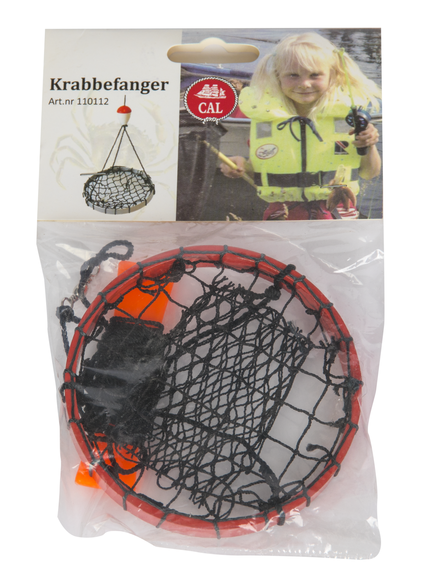 CAL Krabbefanger - Rund netting - Barn