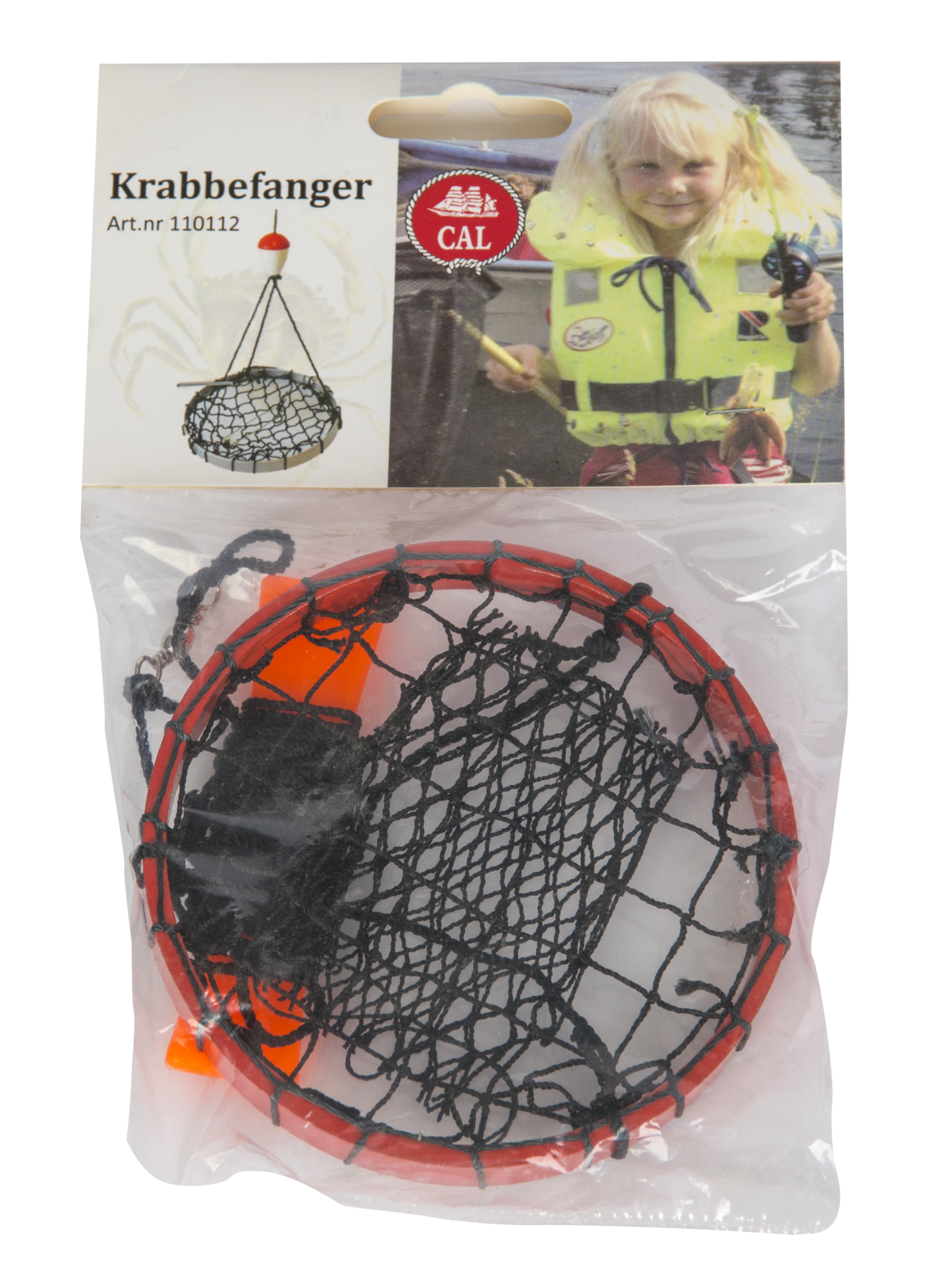 CAL Krabbefanger - Rund netting - Barn