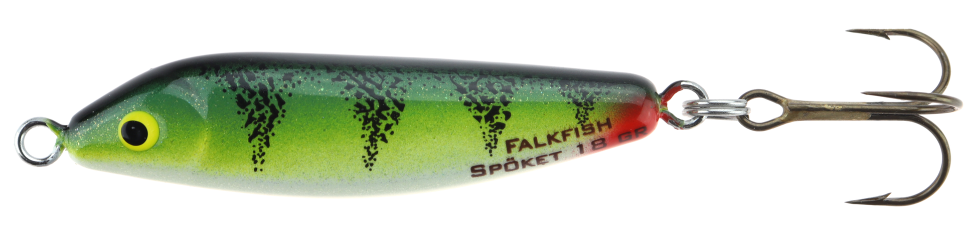 Falkfish Spöket Kystwobbler 275 Green Perch RT - Wobbler 18g 60 mm