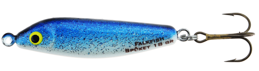 Falkfish Spöket Kystwobbler 375 BlueBlack Glitter - Wobbler
