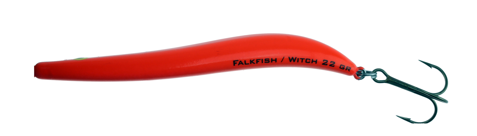 Falkfish Witch 20 Black Hot Red LF - Sluk Sjøørret