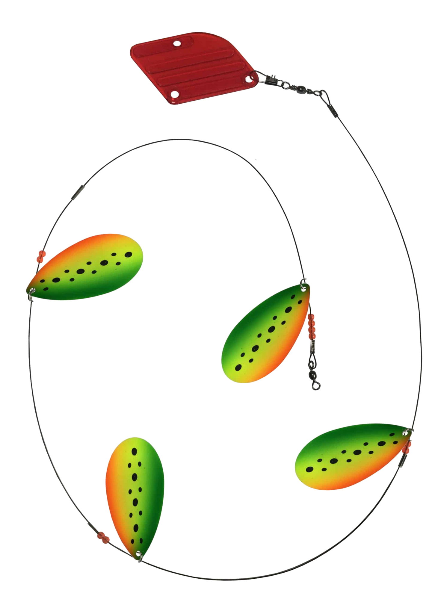 Tasmanian Devil Fire Tiger - Cow Bell - Markdrag - UV