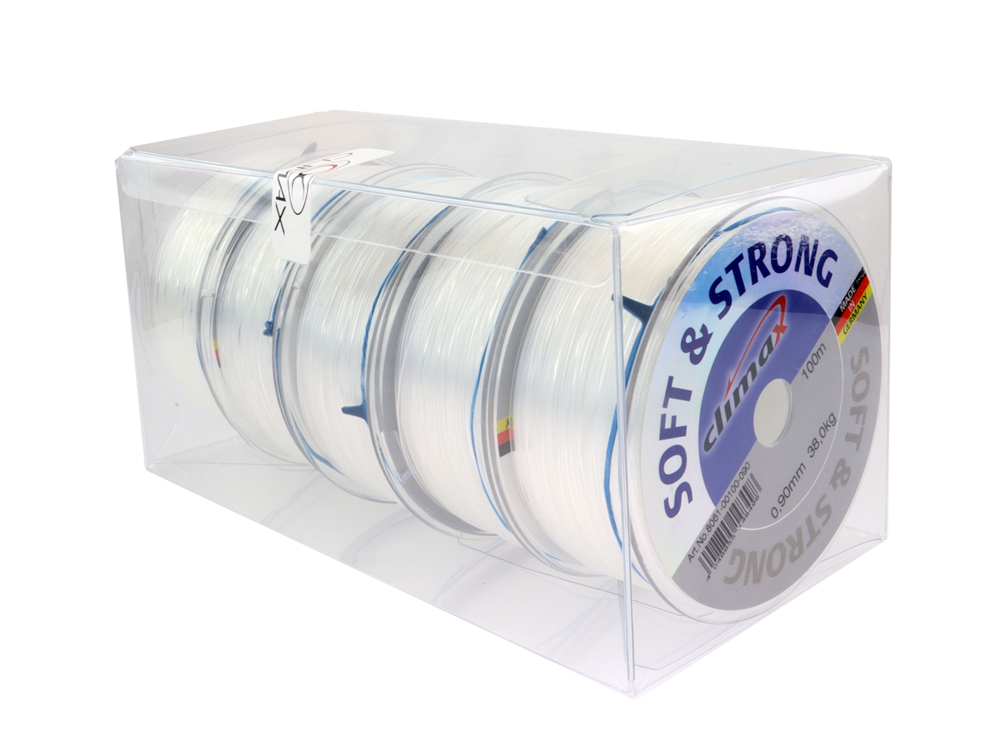 Climax Soft & Strong - 100m - 5-pak - Multipack - Fiskesnøre 0,90