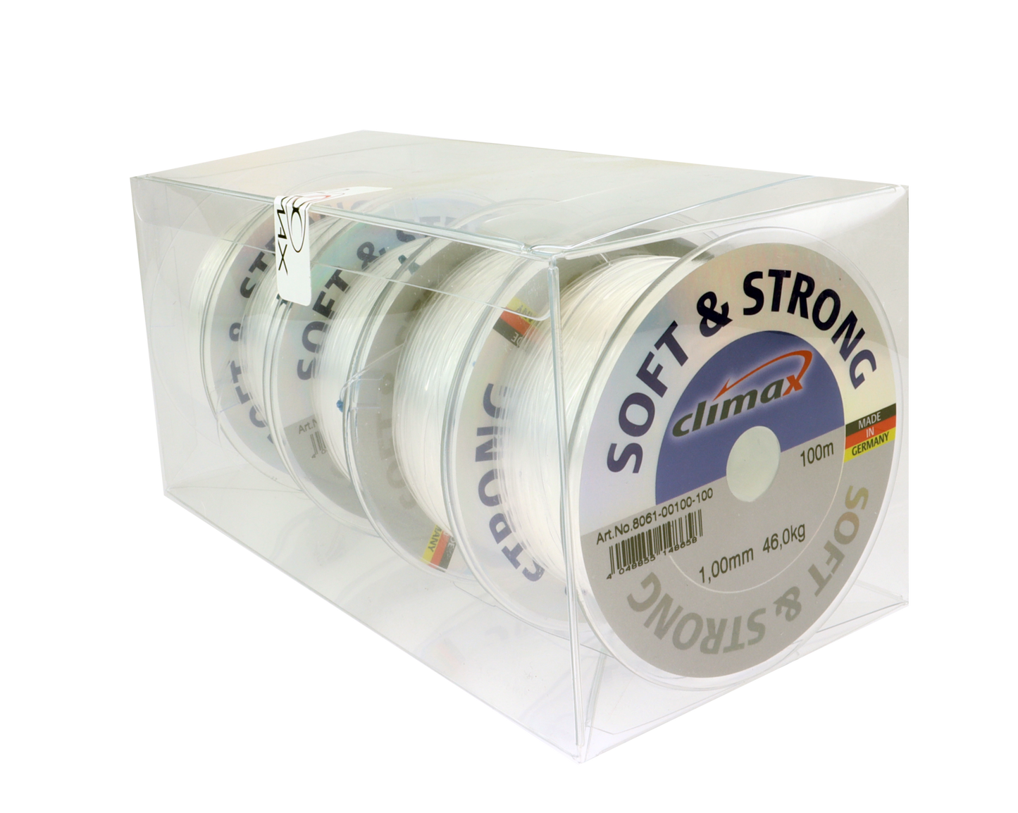 Climax Soft & Strong - 100m - 5-pak - Multipack - Fiskesnøre 1