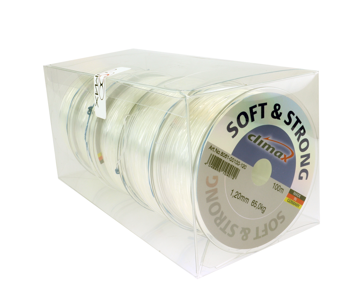 Climax Soft & Strong - 100m - 5-pak - Multipack - Fiskesnøre 1,20
