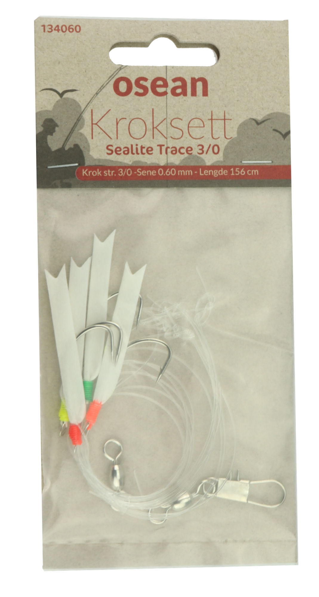 Osean Sealite Trace - Kroksett - 3 stk - 3/0