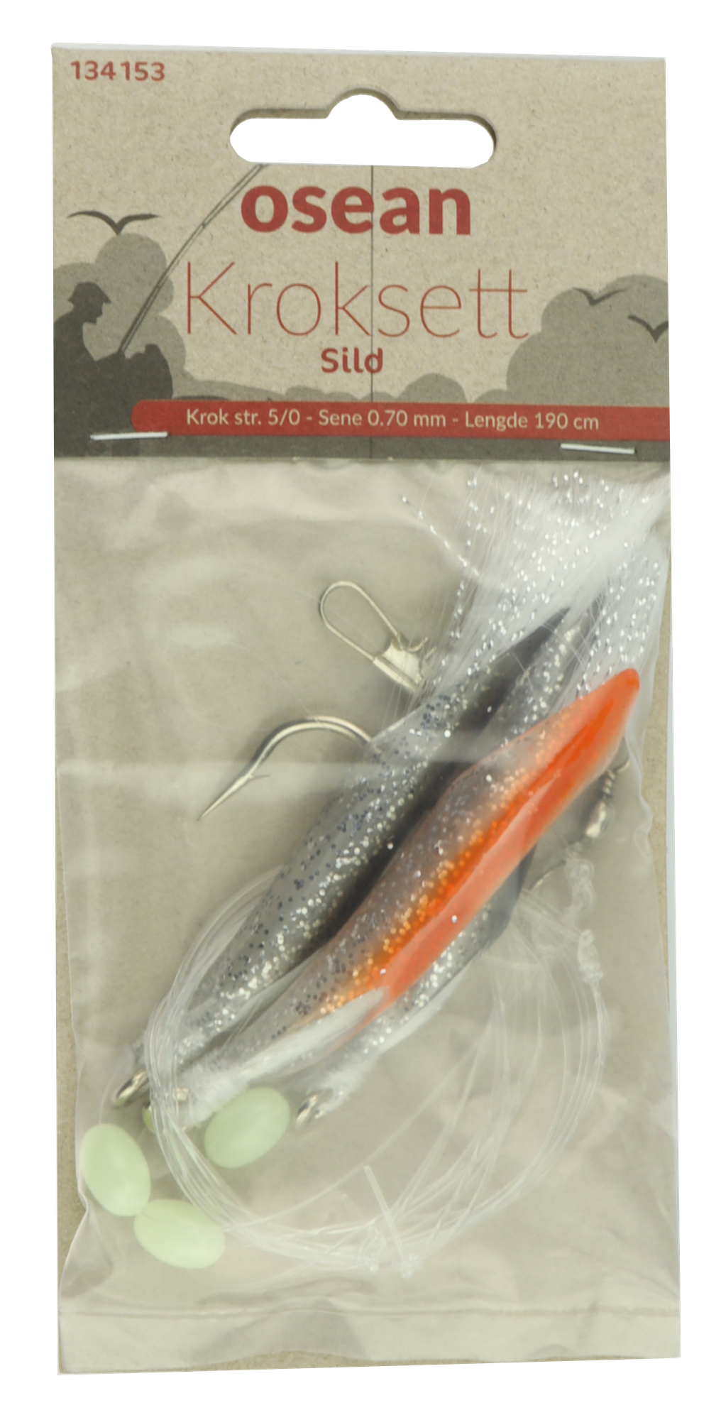 Osean Sild - Kroksett - 3 stk - 5/0