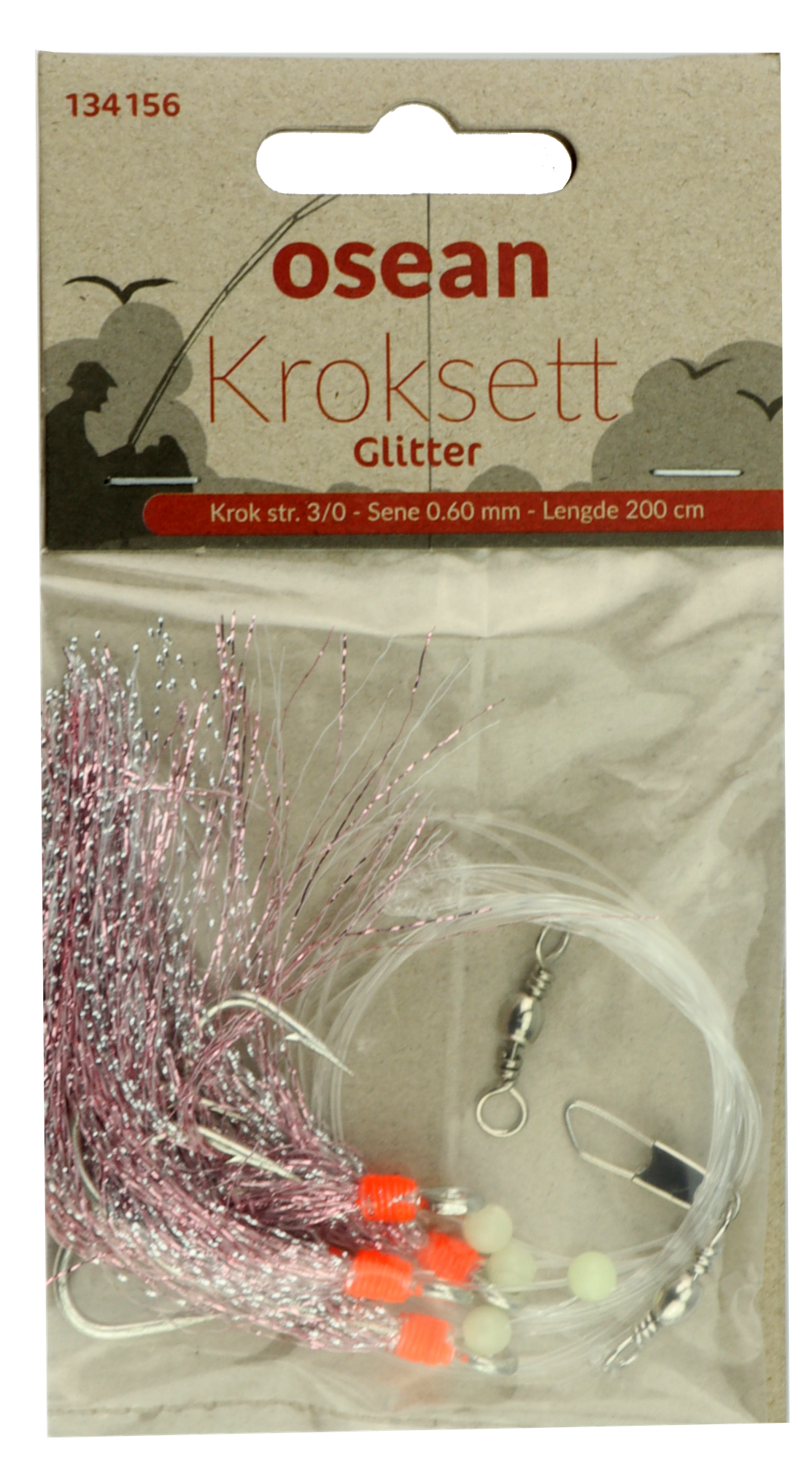 Osean Glitter - Kroksett - 3 stk - 3/0