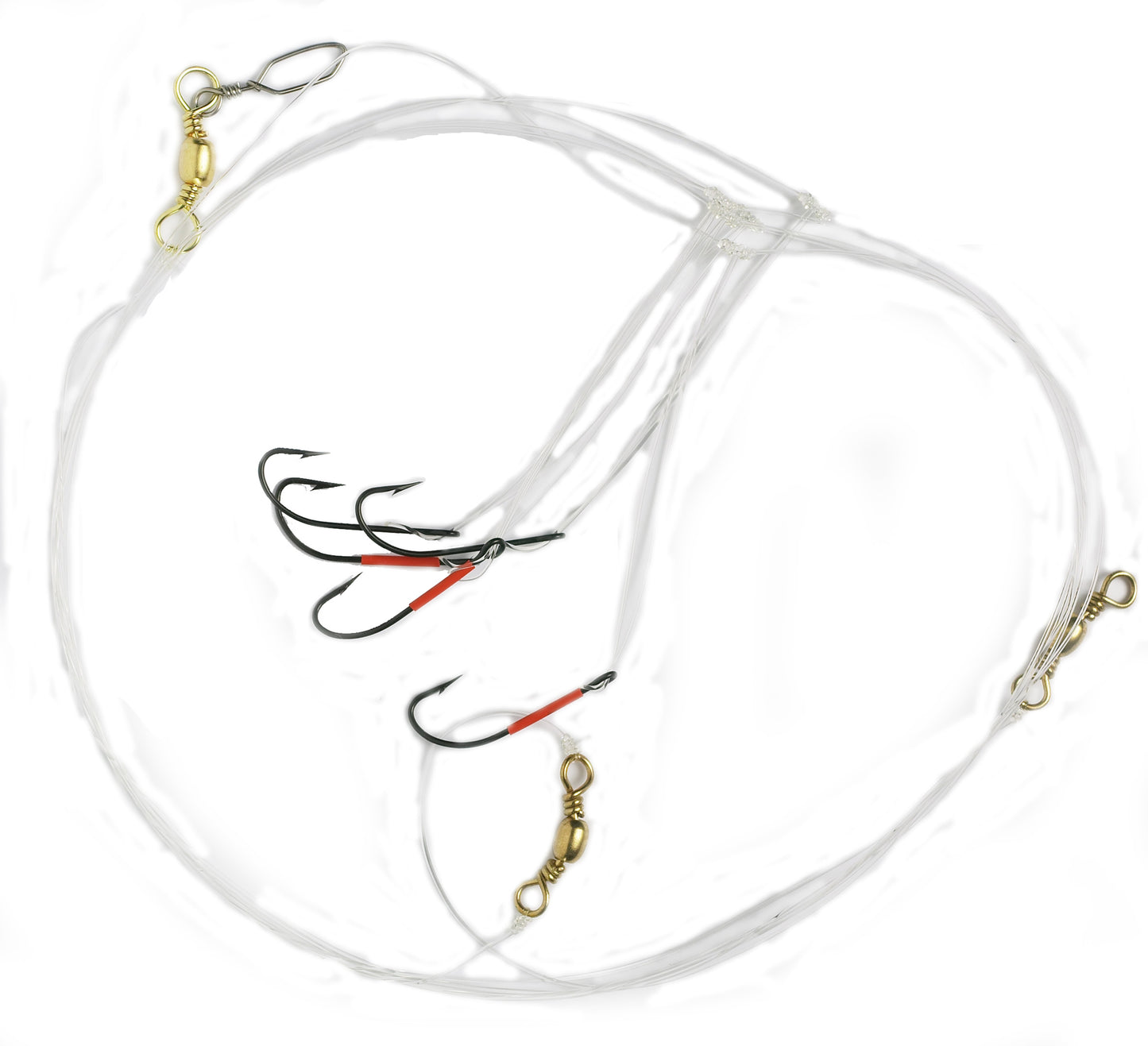 Sølvkroken UP Rigg - Makrell - Str. 5/0 - Sene 0,70mm - Lengde 290cm