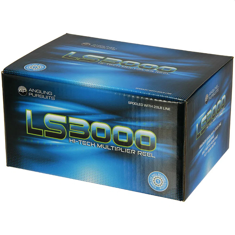 Angling Pursuits LS3000 - Multiplikatorsnelle - Båtfiske