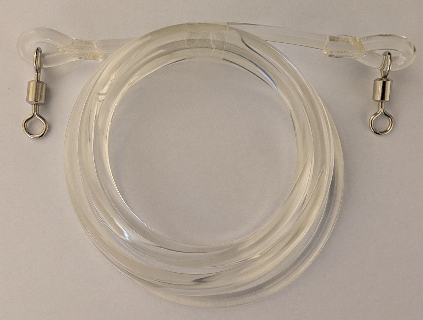 Juksastrikk 6mm - 1m - med 2 Rustfrie Svivler