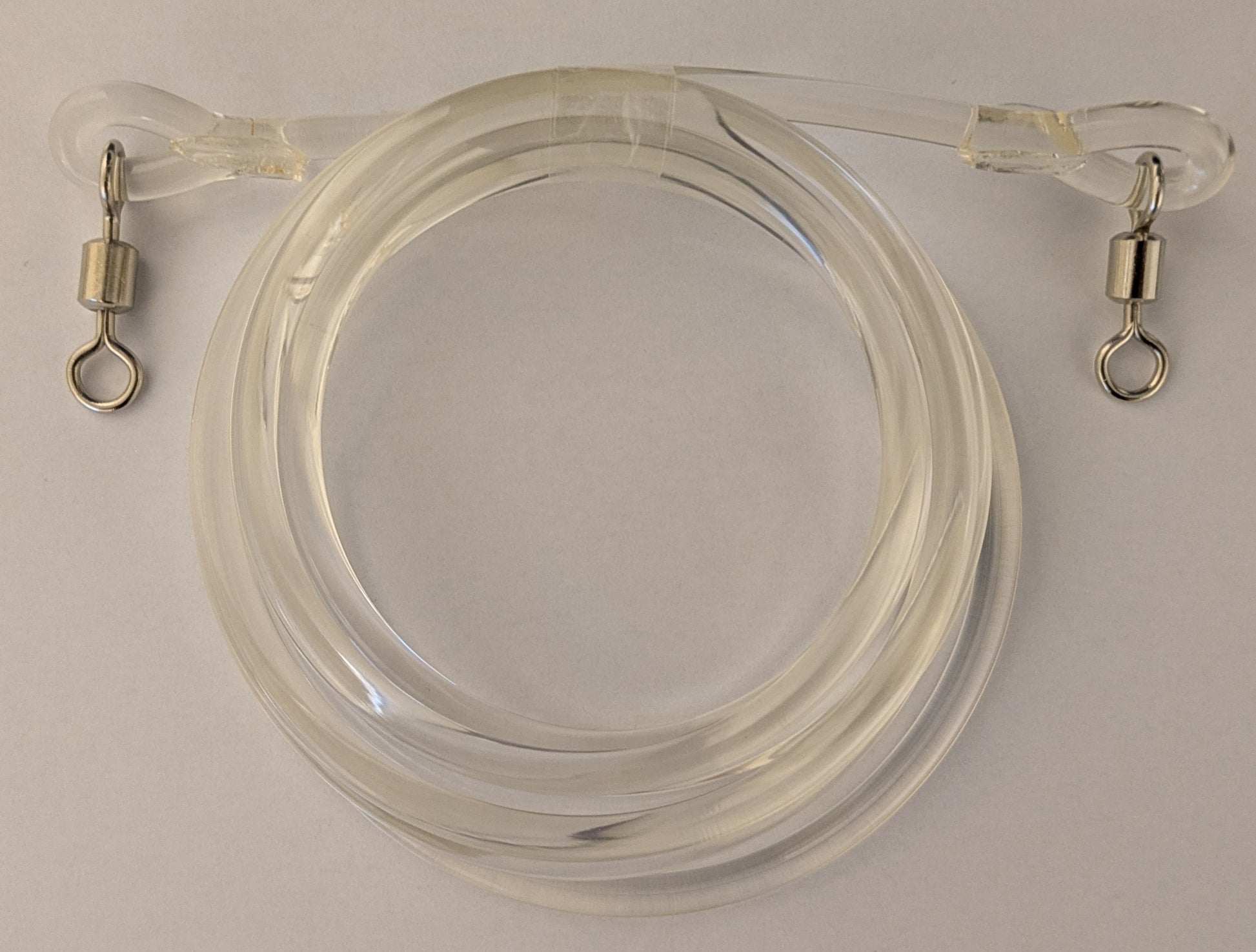 Juksastrikk 6mm - 1m - med 2 Rustfrie Svivler