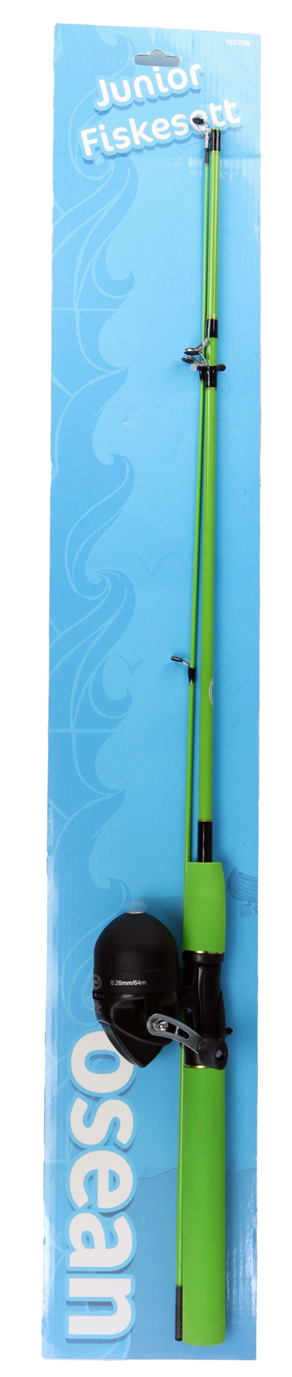 Osean Fiskesett Junior - 150 cm - 5-25gr - Barn - Lukket snelle