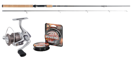 Abu Garcia Devil Ørret Sett 7' - 213 cm - Stang og Snelle