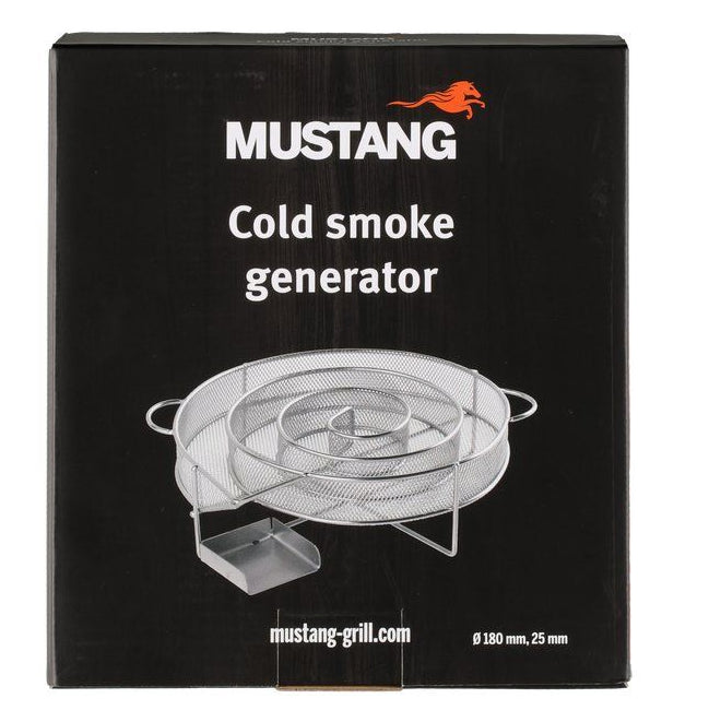 Mustang Røykgenerator Spiral - med Telys - Kaldrøyking - 10-12 timar