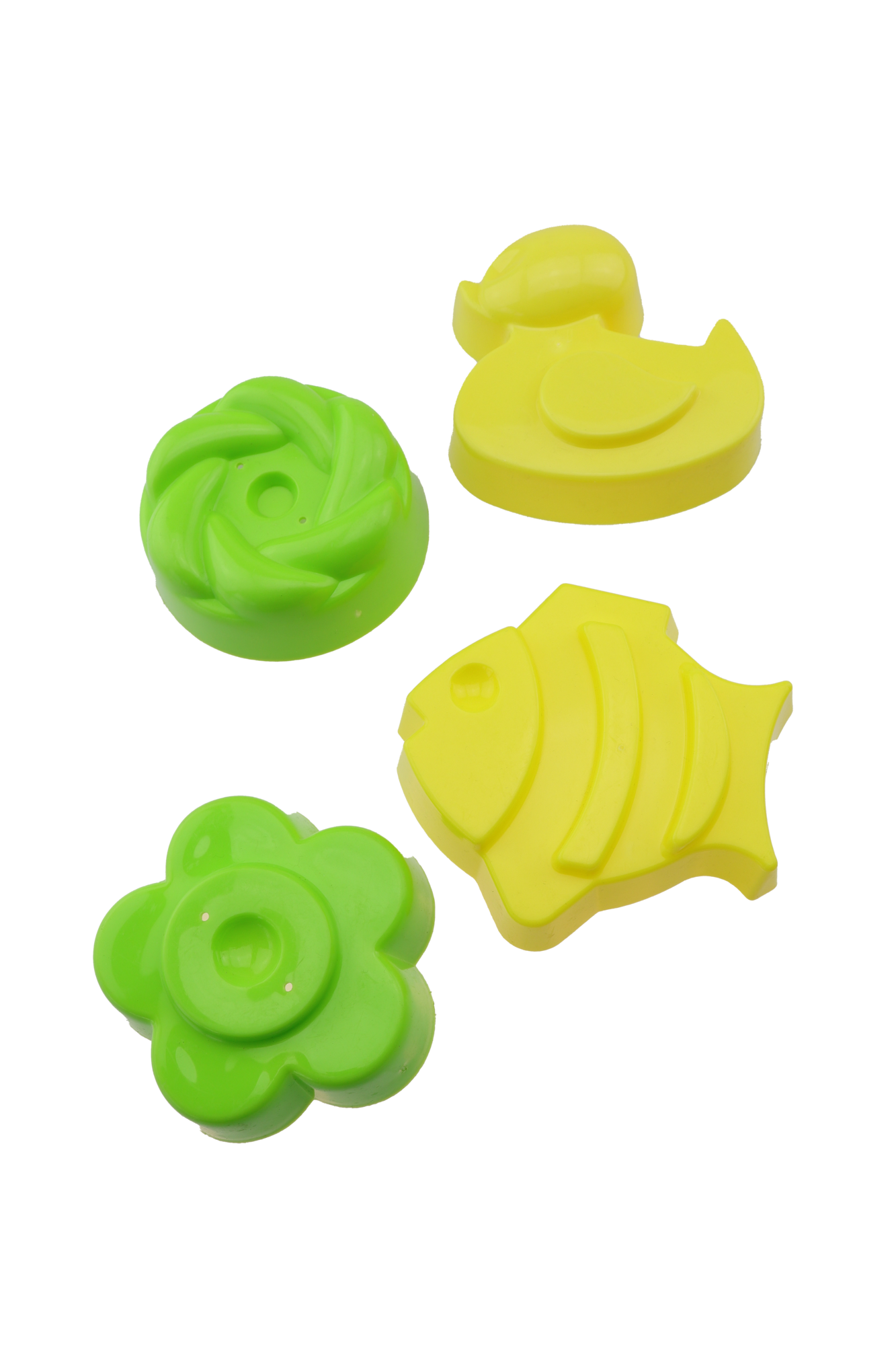 Bøtte og Spade - 7 deler - Plast - Leke