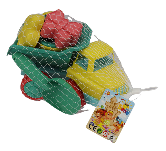 Lastebil 8 deler - Wheat Straw - Strandlekesett - BPA-fri - 3år+