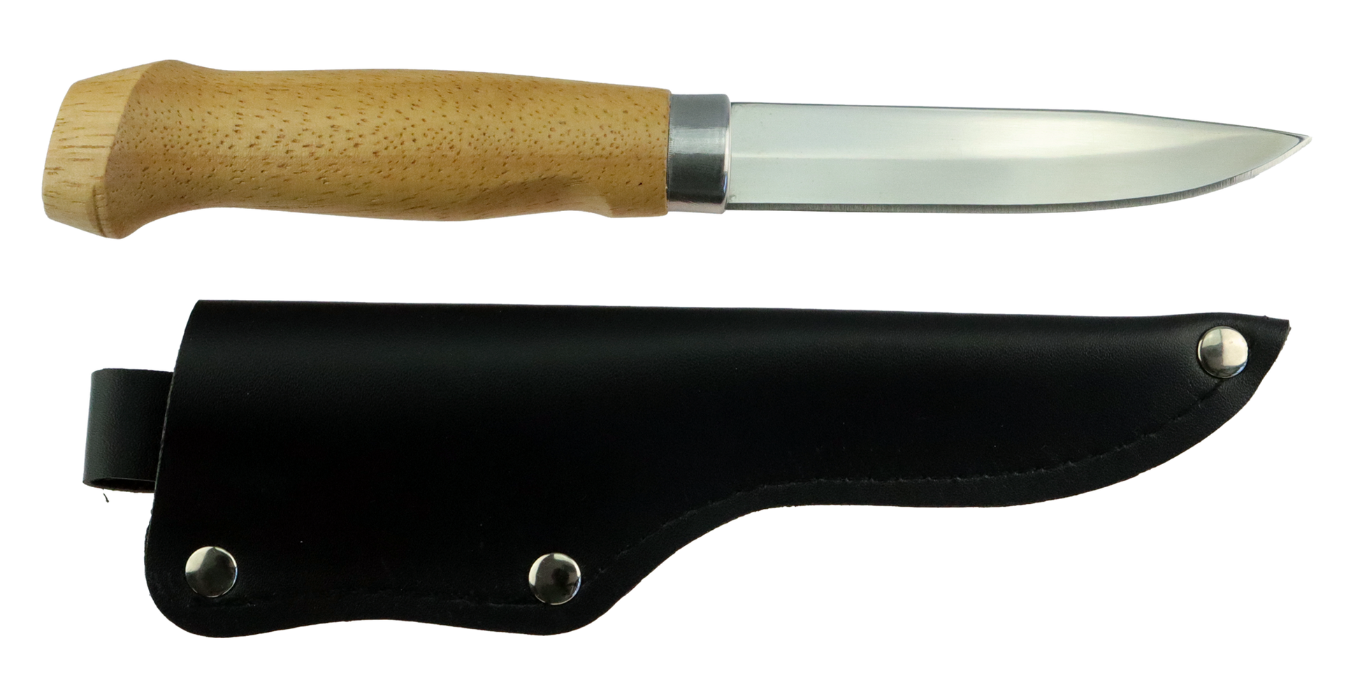 Osean Sløydkniv - Rustfri - Slirekniv