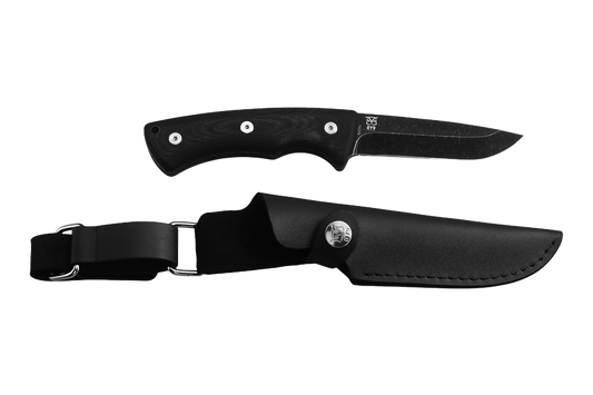 Øyo Kniv Falketind black - Allround slirekniv
