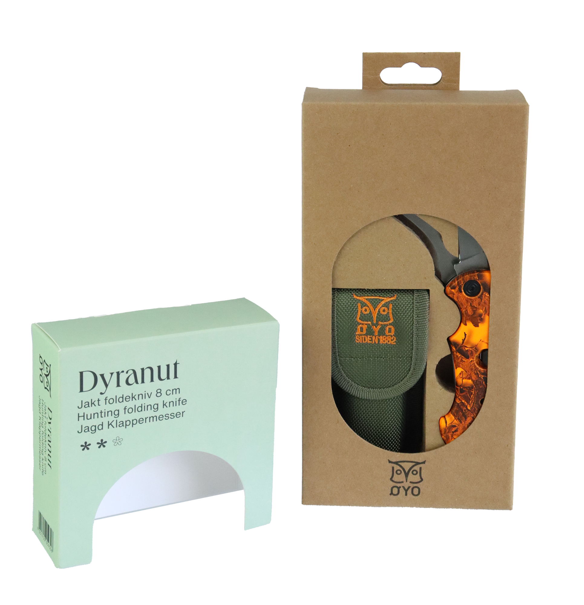 Øyo Kniv Dyranut - Foldekniv - Jakt