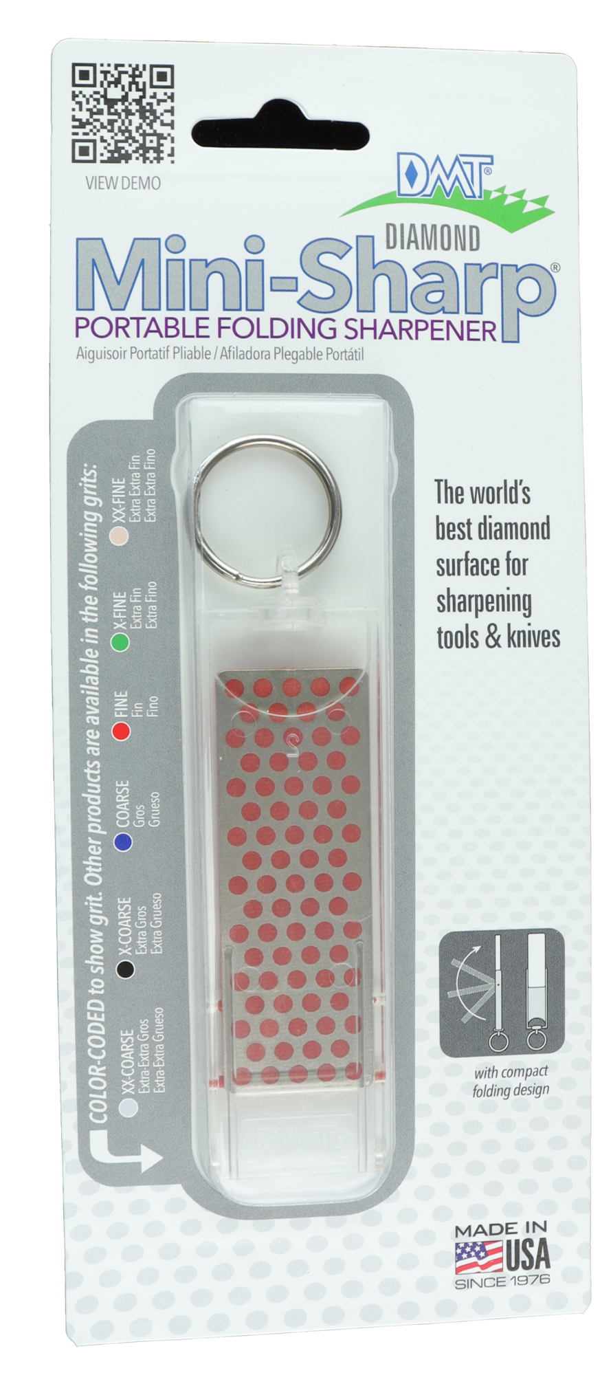 DMT - Diamantbryne mini - Bryne - Foldbar