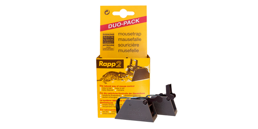 Rapp Musefelle 2pk – Plast – Hygienisk og Effektiv Musefelle
