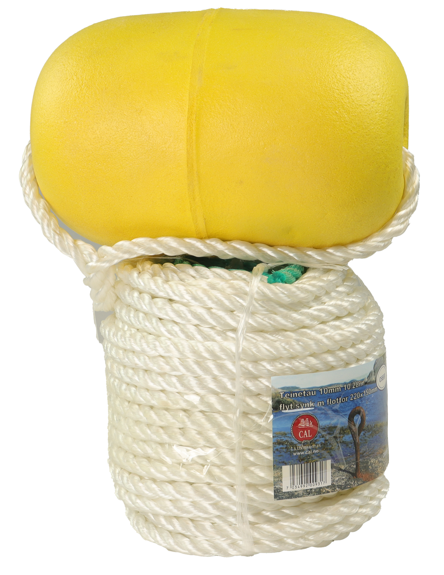 Teinetau med Flottør – 6 mm – 35 m – Komplett Sett – Fleire Variantar