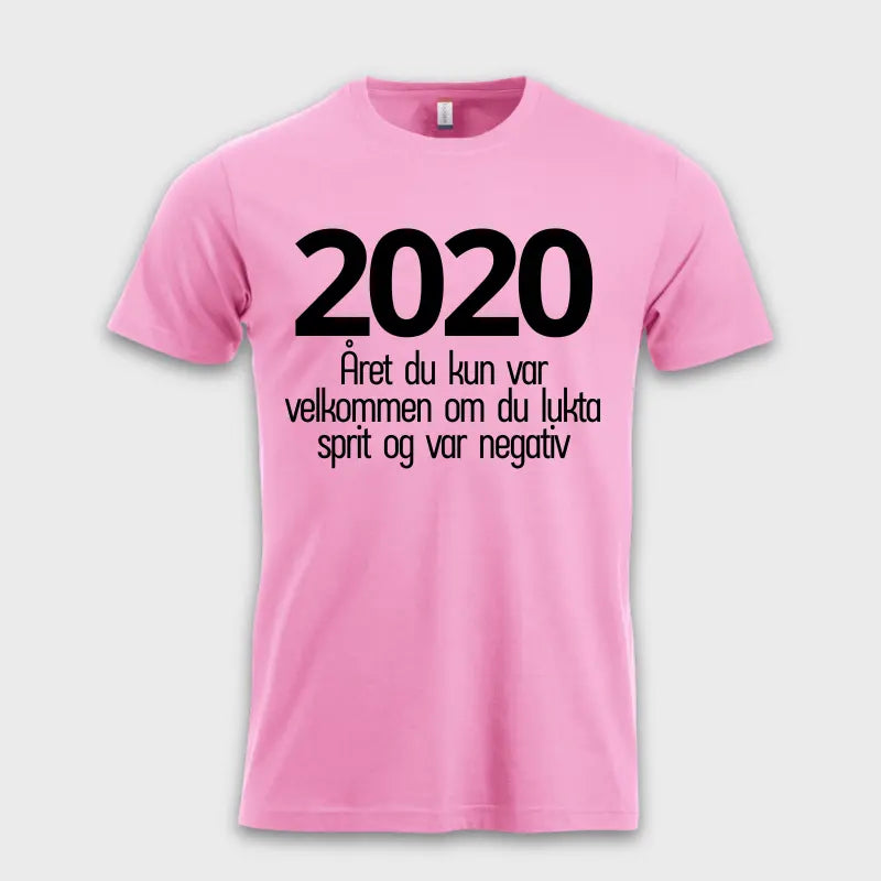 2020 - Året du kun var velkommen om du lukta sprit og var negativ Rosa
