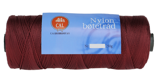 Bøtetråd - Brun - Nylon - 0,55-0,7mm - Spole