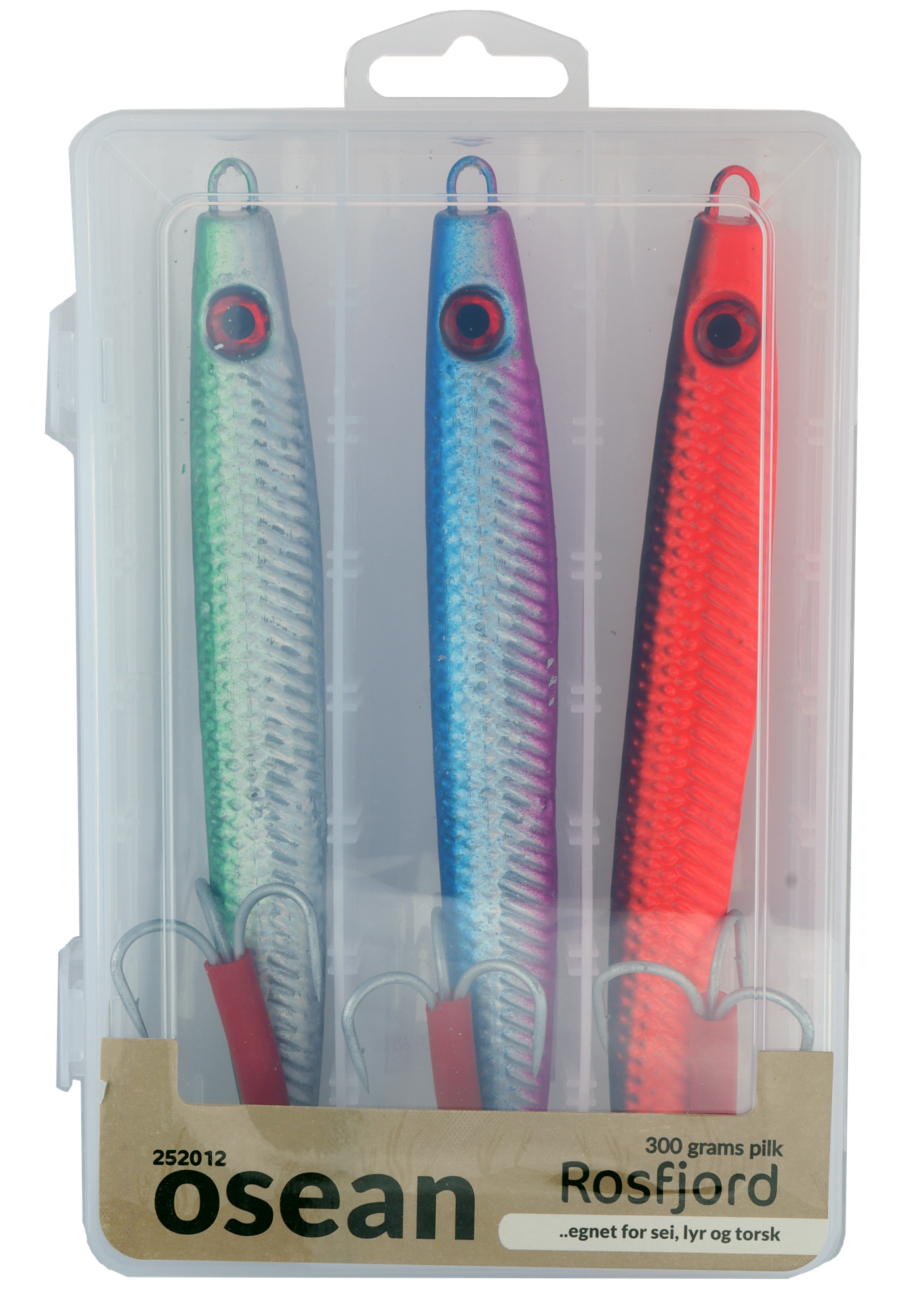 Osean Rosfjordpilken - 3pk - Blyfri