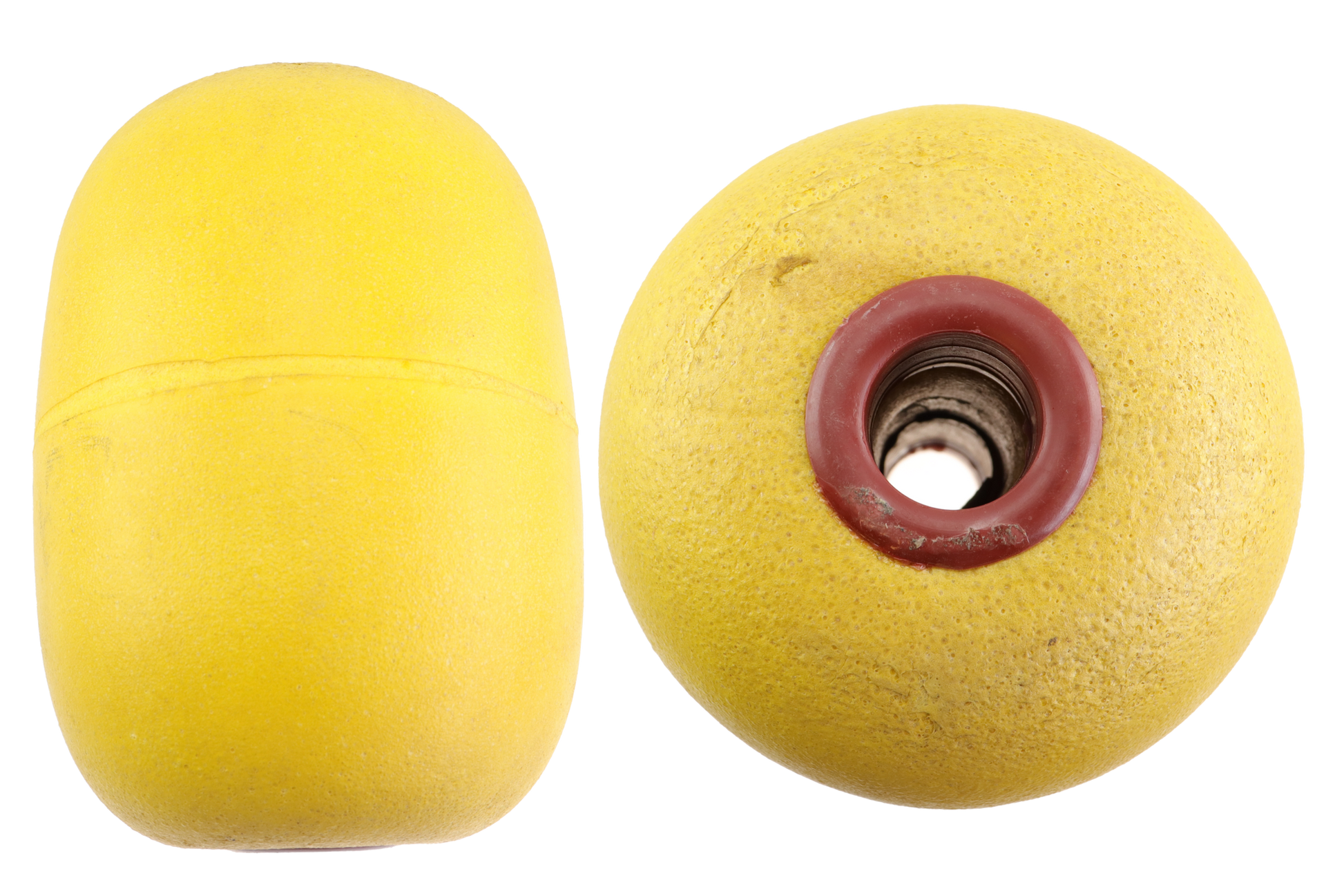 CAL Flottør PVC - 190x135mm - Gul - Garnblåse