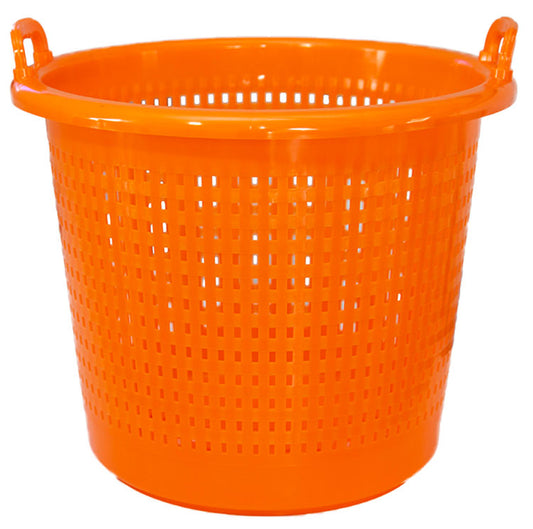 Plastkurv orange 44 ltr - Næringsgodkjent - fisk, skalldyr, garn