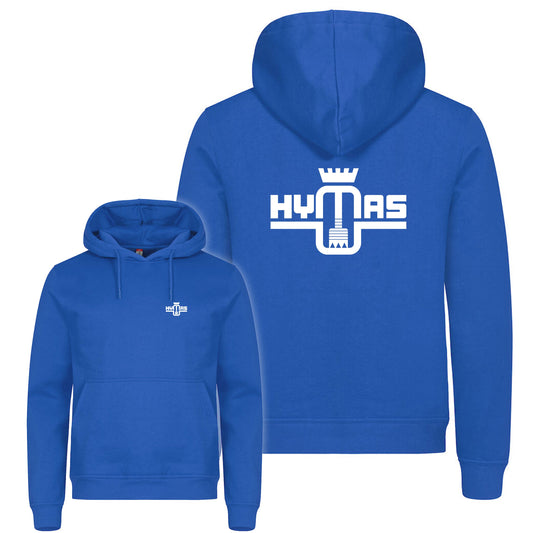HYMAS - hettegenser Blå
