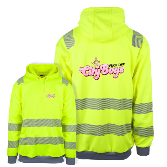 Fuck Off Cityboys 2.0 - Reflekshoodie