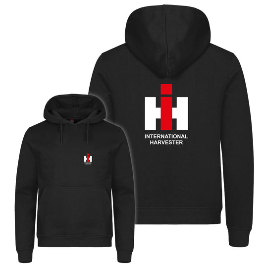 International Harvester - hettegenser Sort