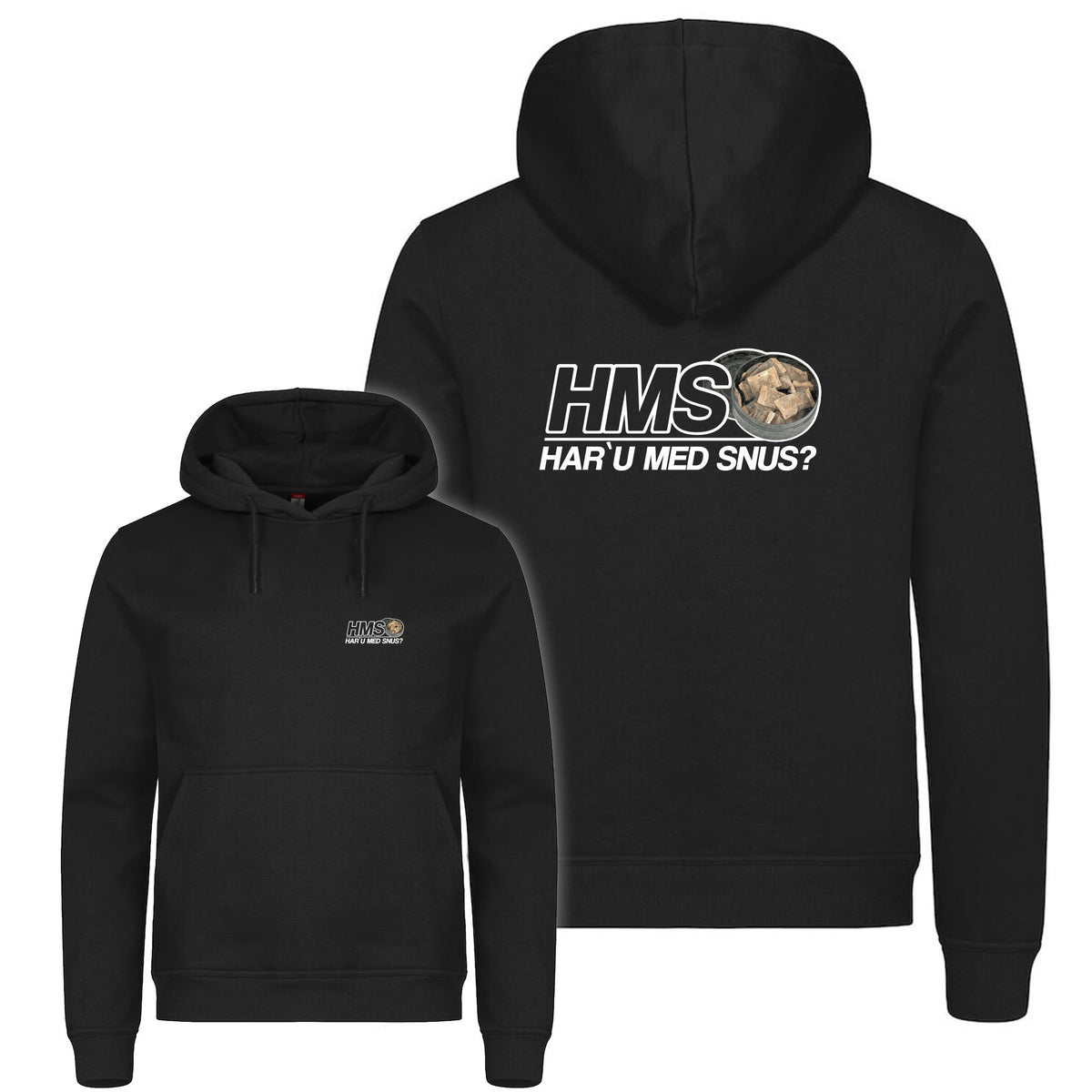 HMS Har`u med snus? - hettegenser