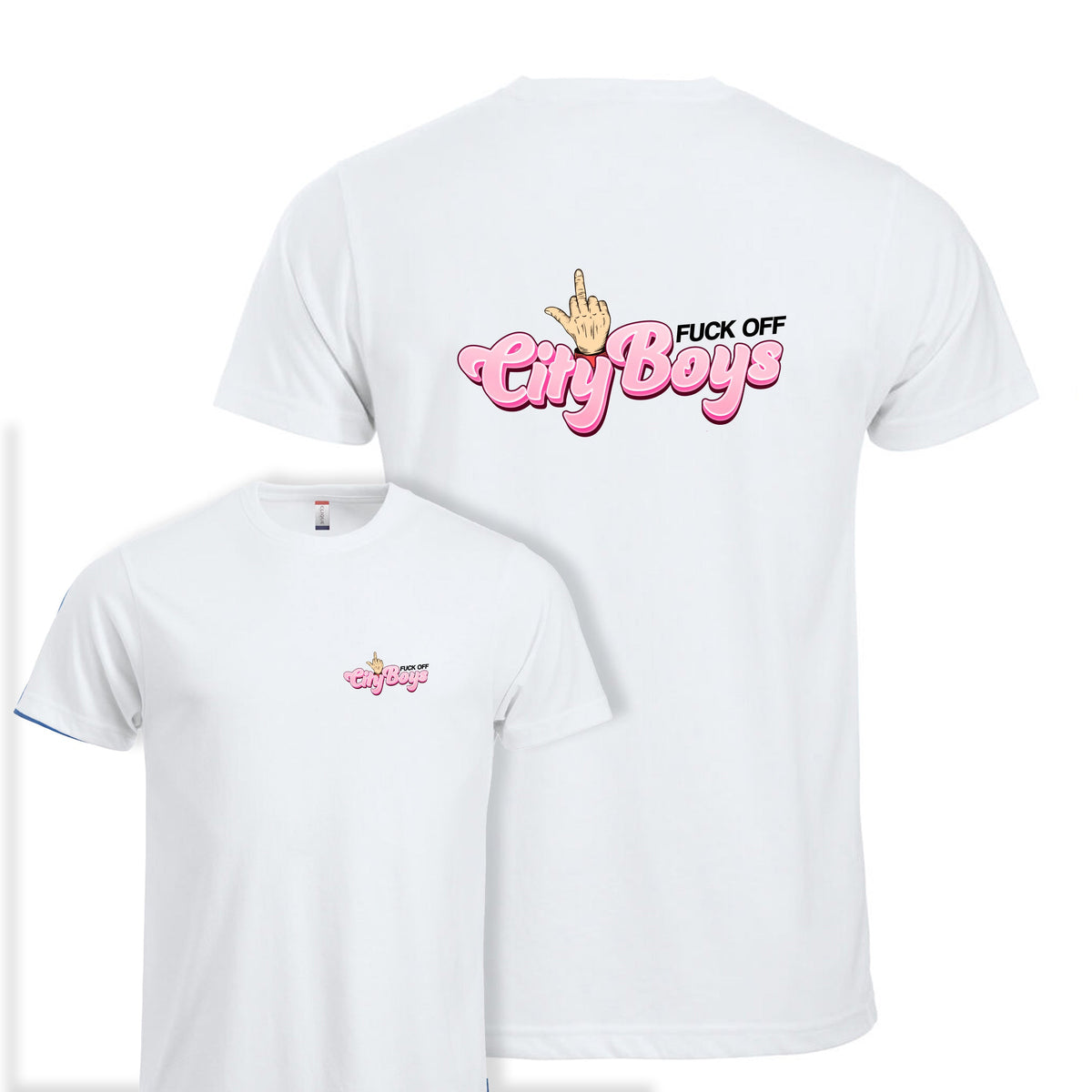 Fuck Off Cityboys 2.0 - tskjorte