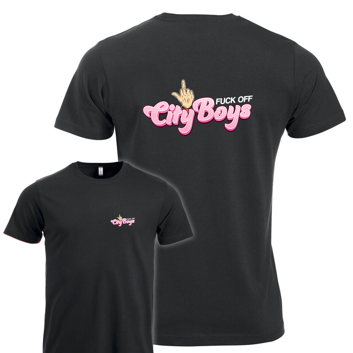 Fuck Off Cityboys 2.0 - tskjorte