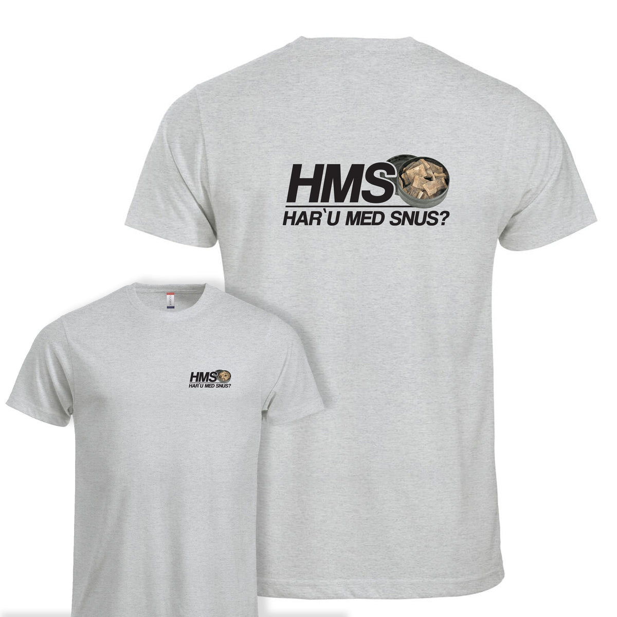 HMS Har`u med snus? - tskjorte