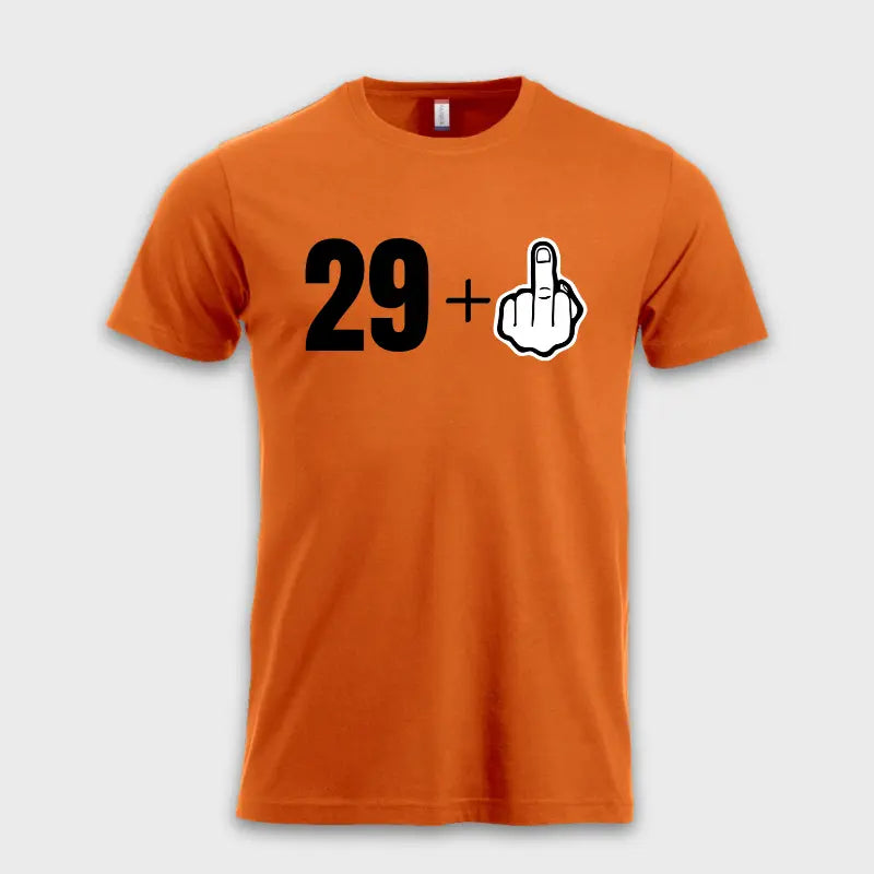 30-ÅRS GAVE - 29 + I 😆 Oransje