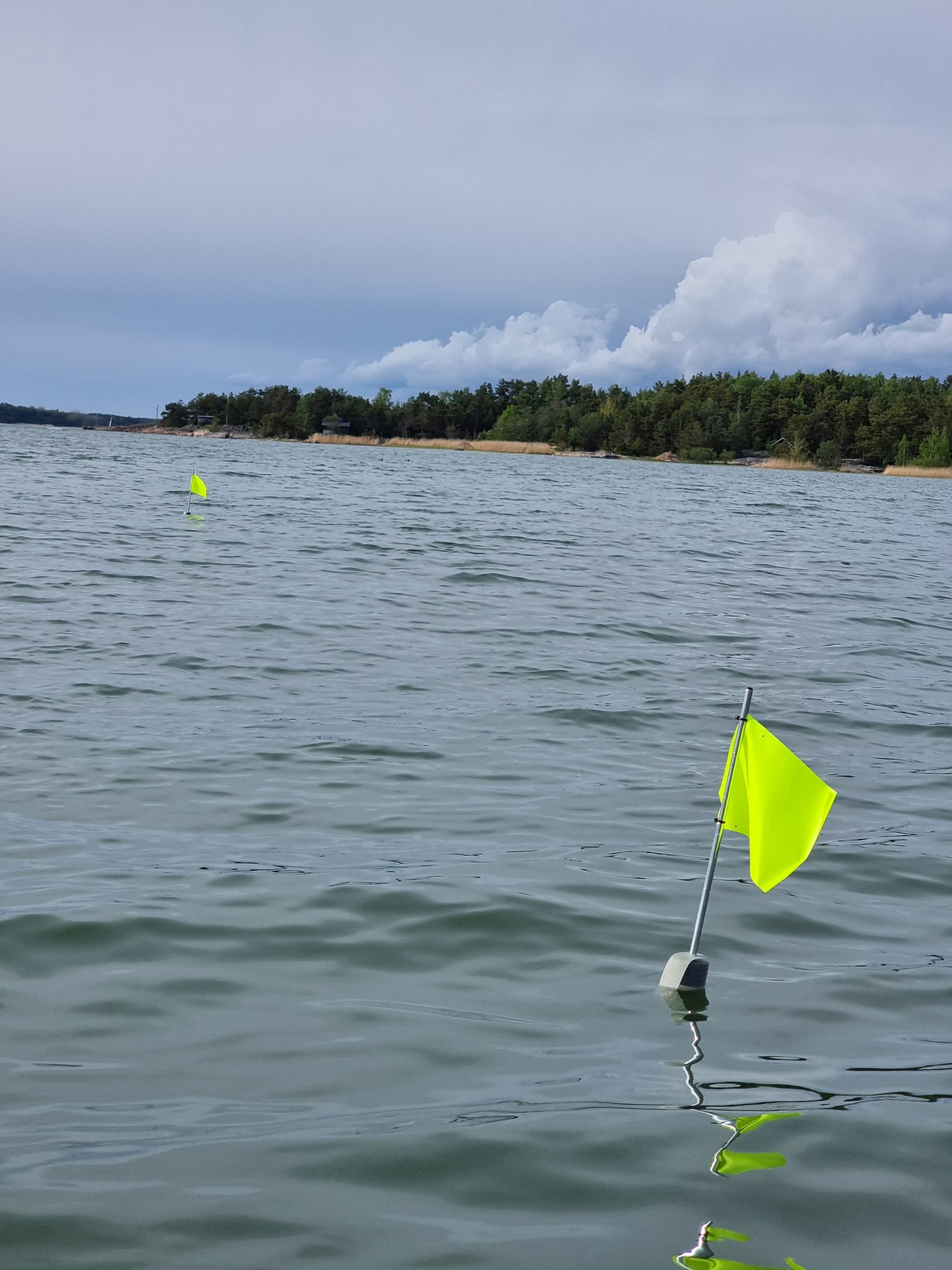 Apaja Flaggbøye - 100cm - 2-pak - Garnbøye
