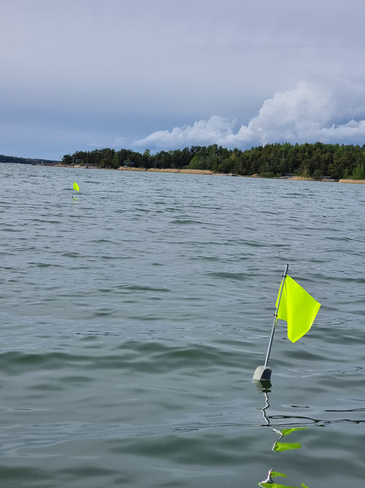 Apaja Flaggbøye - 100cm - 2-pak - Garnbøye