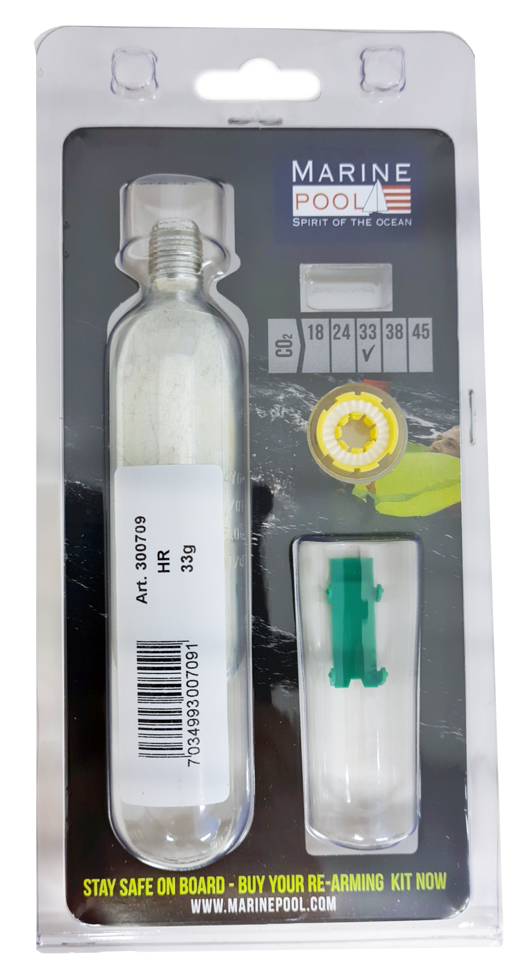 Osean Rearmeringssett – Halkey-Roberts (HR) – 33 gr