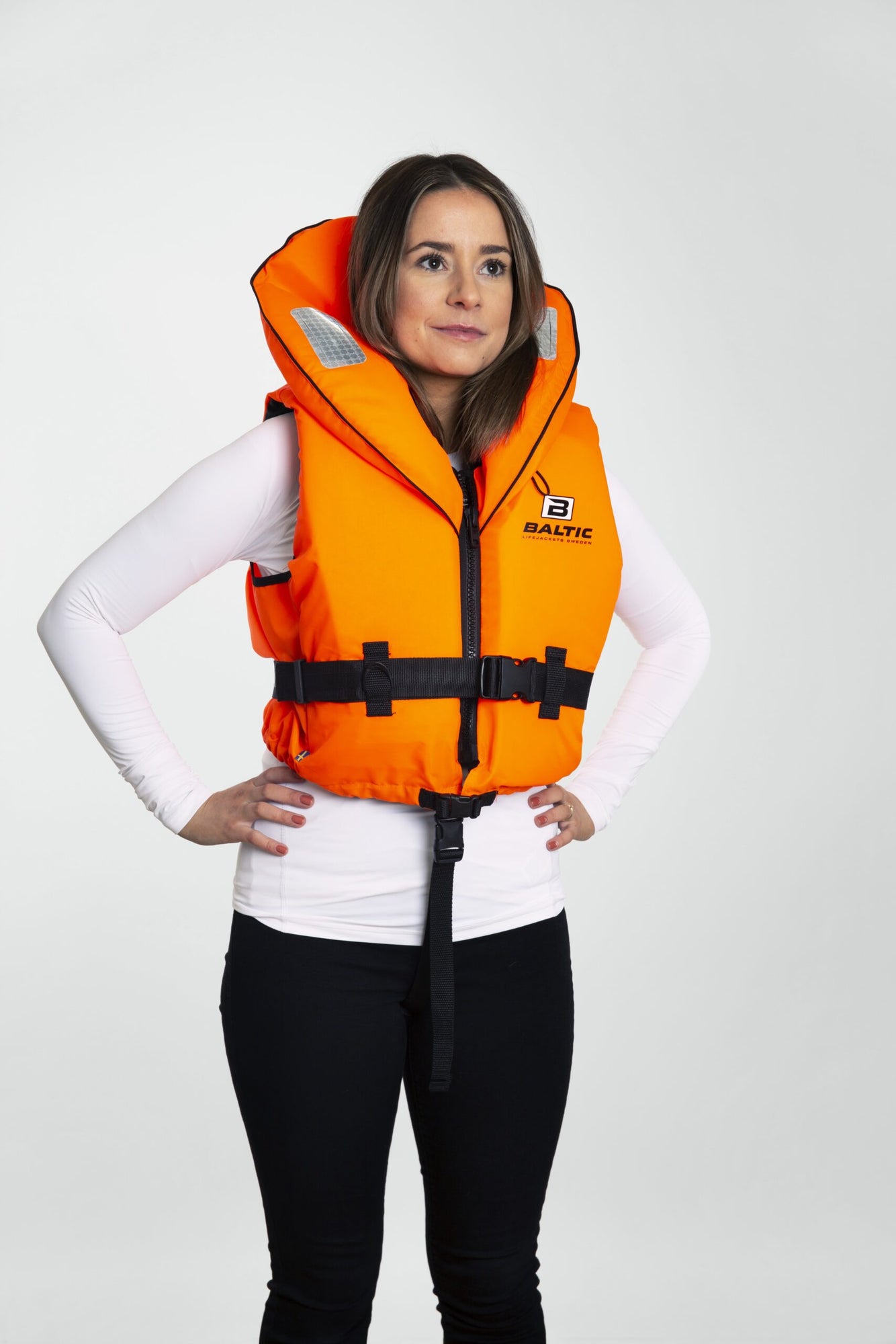 Baltic Redningsvest - Oransje - 100N - 3-100+ kg