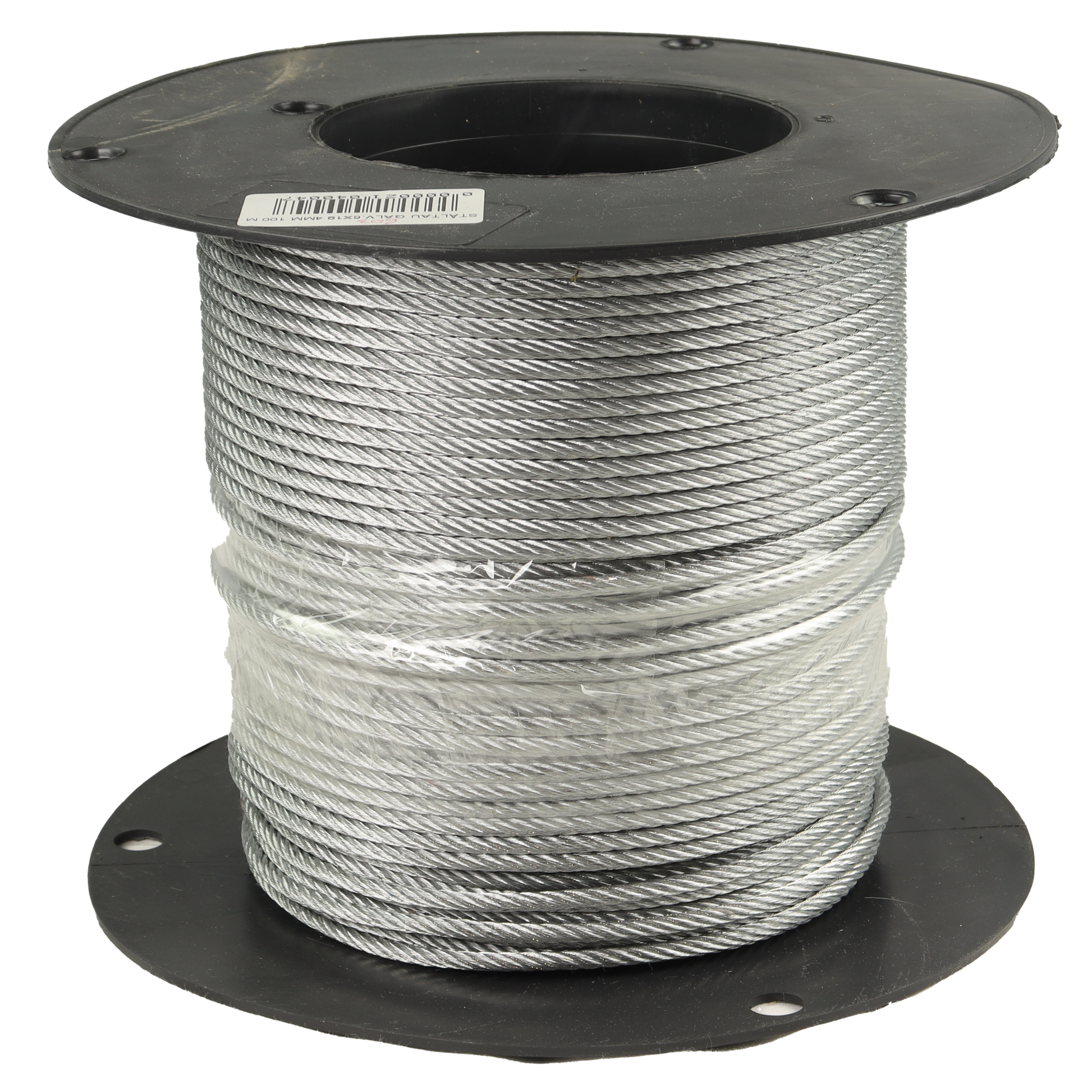 CAL Wire - 6X19 - Spole - Galvanisert - 6 mm - 19 meter