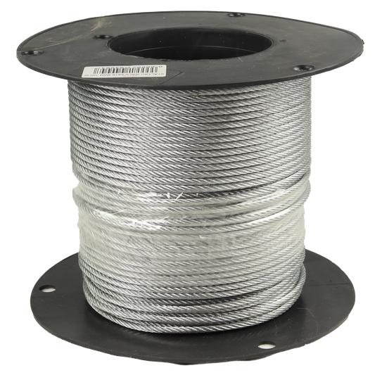 CAL Wire - 6X19 - Spole - Galvanisert - 6 mm - 19 meter